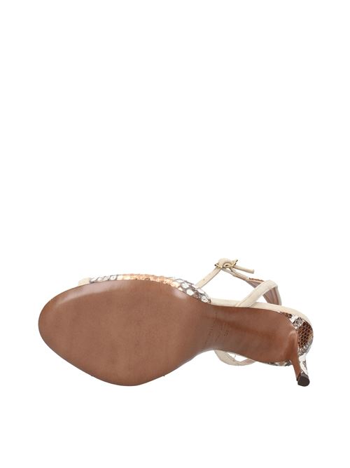 Leather and suede sandals L'AUTRE CHOSE | VD0161PITONE MULTICOLOR