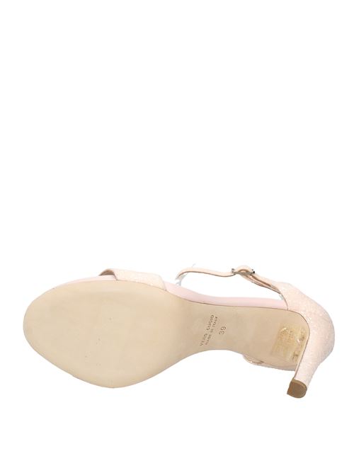 Leather and glitter sandals LELLA BALDI | VD0233ROSA CIPRIA