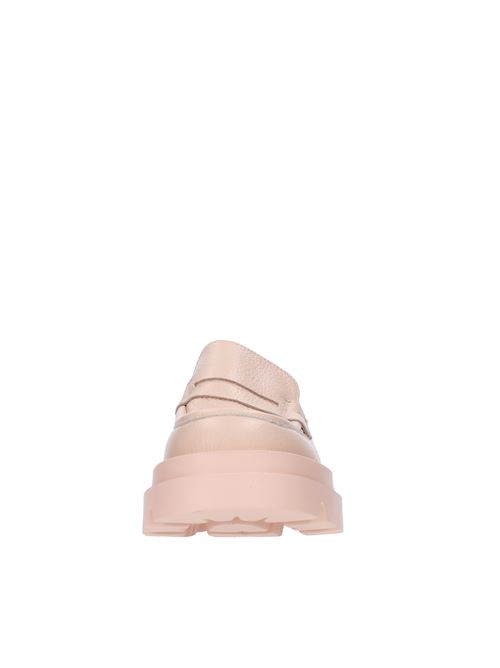 Leather loafers LEMARE' | 2434NUDE