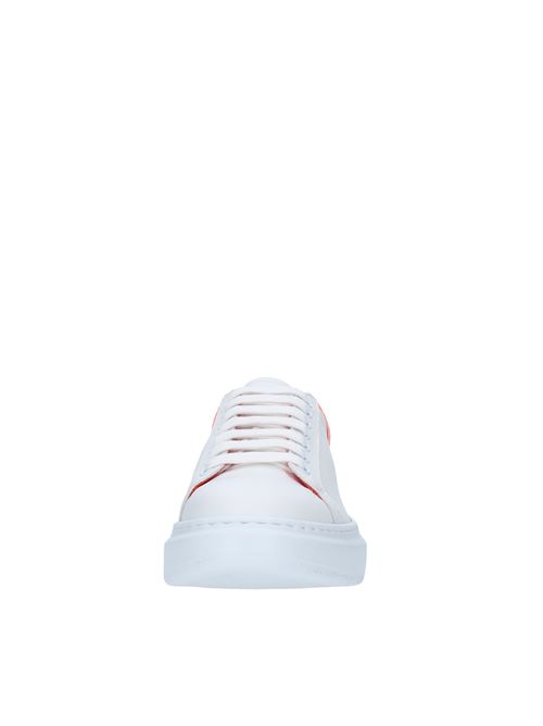 Leather sneakers LEMARE' | 3063BIANCO-COBALTO