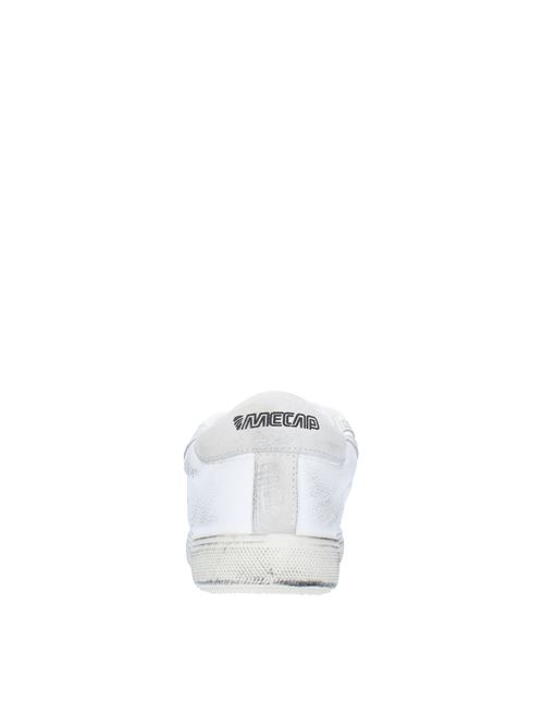 Leather and suede trainers MECAP | 101MEC023BIANCO