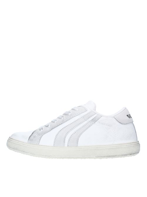 Leather and suede trainers MECAP | 101MEC023DBIANCO
