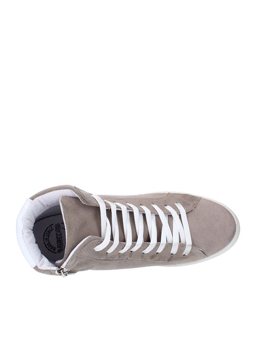 Sneakers alte in camoscio MECAP | 6201MEC009BEIGE-BIANCO