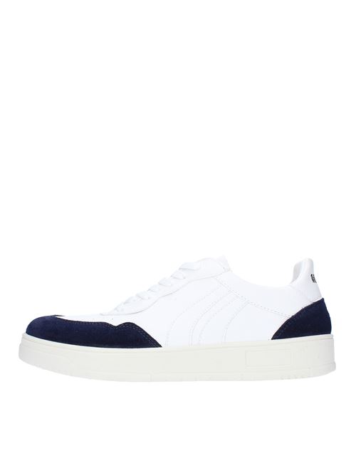 Leather and suede trainers MECAP | A2MEC048BIANCO-BLU