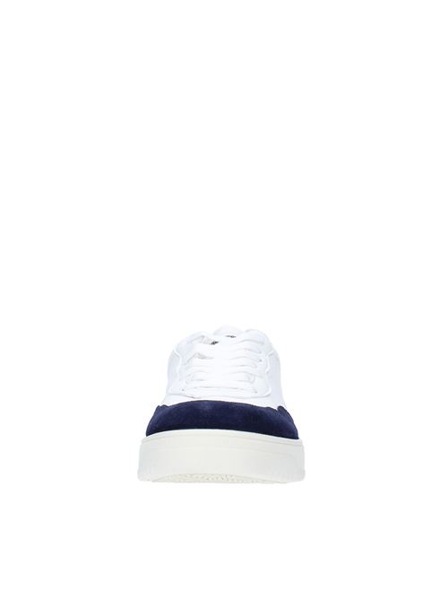 Leather and suede trainers MECAP | A2MEC048BIANCO-BLU