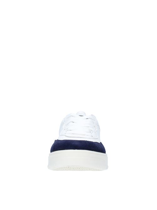 Leather and suede trainers MECAP | A2MEC048DBIANCO-BLU
