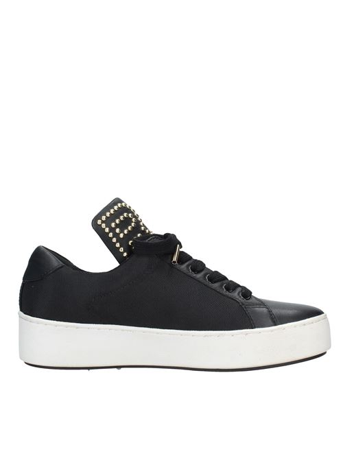 Faux leather and technical fabric sneakers MICHAEL KORS | VD0882NERO