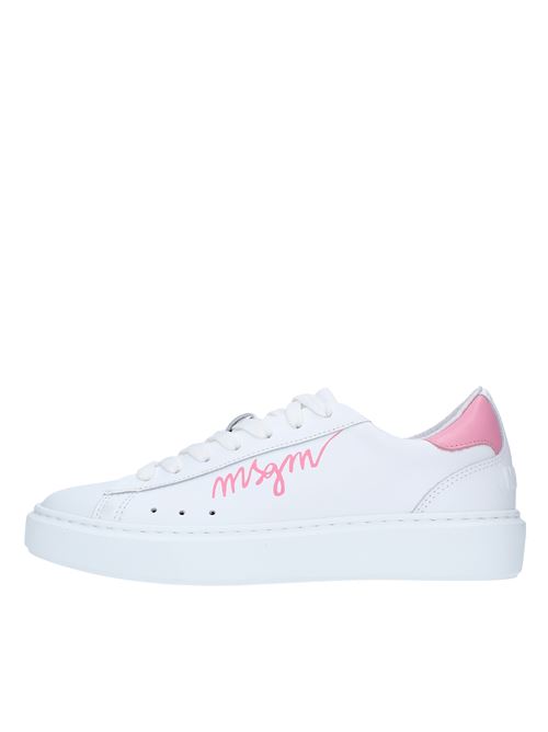 Sneakers in pelle MSGM | 3041MDS039BIANCO