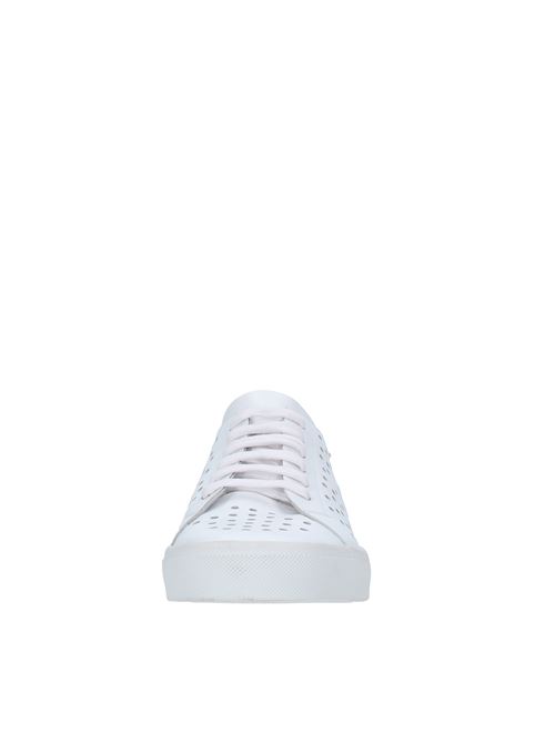 Perforated leather sneakers N°21 | 21ESU01530153/WR01BIANCO ROSSO