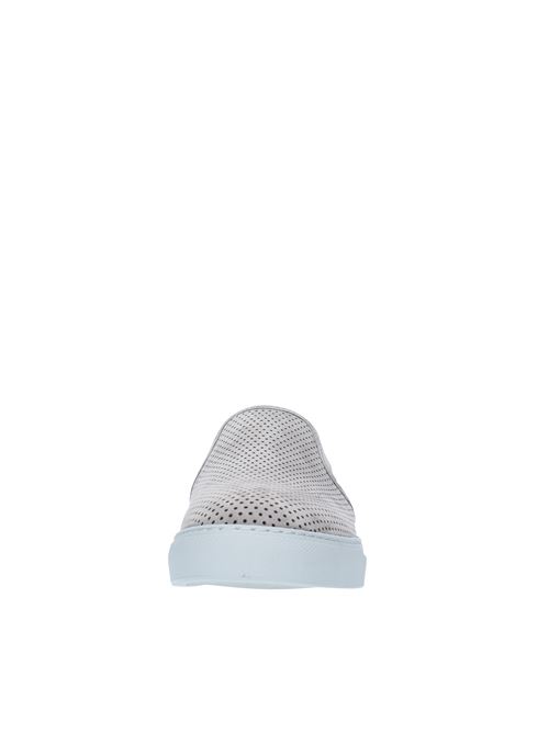 Perforated suede slip-on NATIONAL STANDARD | M08-17S-050GRIGIO