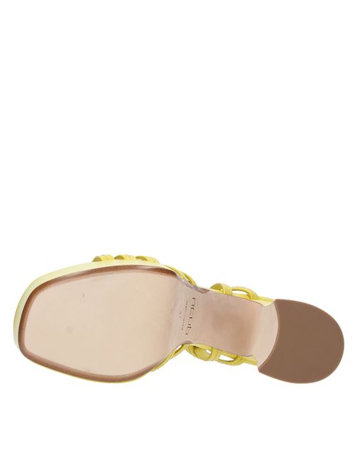 Leather sandals.  NCUB | LENA15 PELLELIMONE
