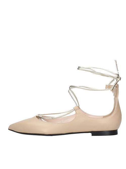 Leather ballet shoes NCUB | VD0625BEIGE
