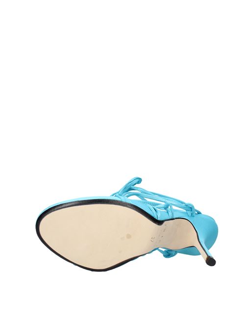 Woven satin sandals NCUB | VD0656CELESTE