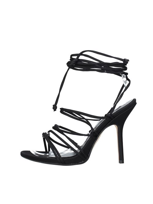 Woven leather sandals NCUB | VD0657NERO
