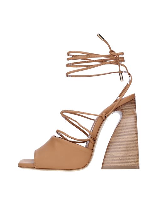 Leather sandals NCUB | WENDY40PELLE CARNE