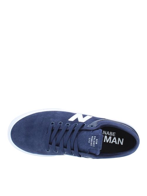 Suede and fabric trainers NEW BALANCE | NM379JW2BLU