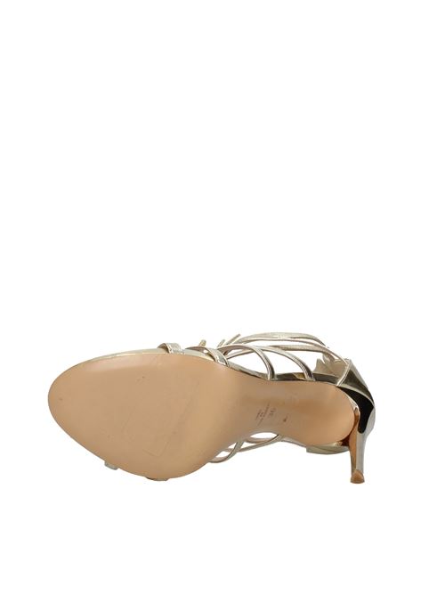 Leather sandals NINALILOU | VD0846PLATINO