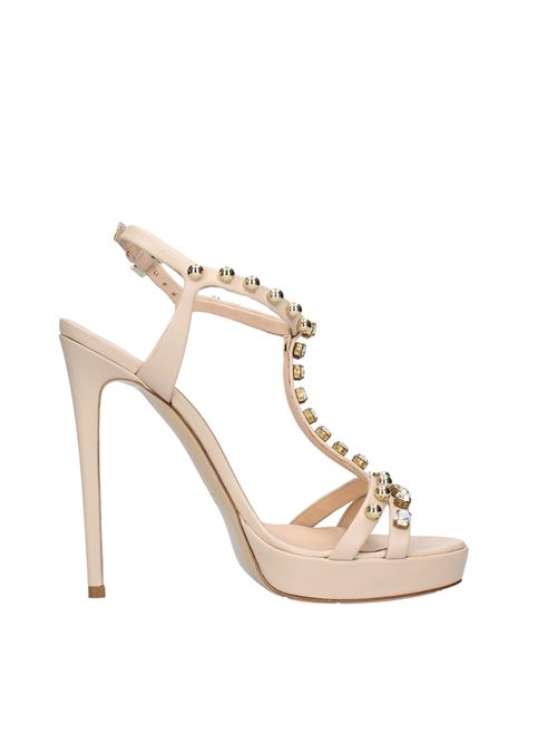 Leather sandals. NINALILOU | VD0849NUDE