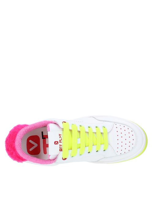 Sneakers in pelle OFF PLAY | LAKE 1 DBIANCO GIALLO