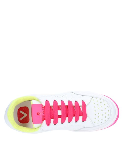 Leather trainers OFF PLAY | LAKE 1 DBIANCO ROSA
