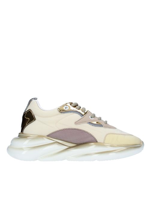 Leather and textile sneakers OFF PLAY | VRT5ORO