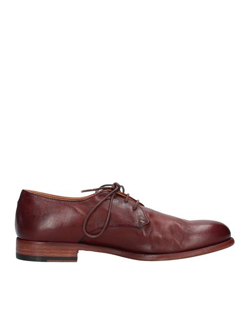 Leather lace-up shoes PANTANETTI | VD0400TABACCO