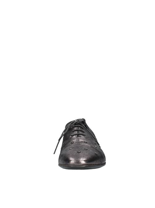 Leather lace-up shoes PANTANETTI | VD0401PIOMBO LAMINATO