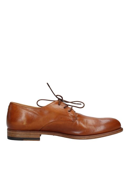 Leather lace-up shoes PANTANETTI | VD0409TABACCO