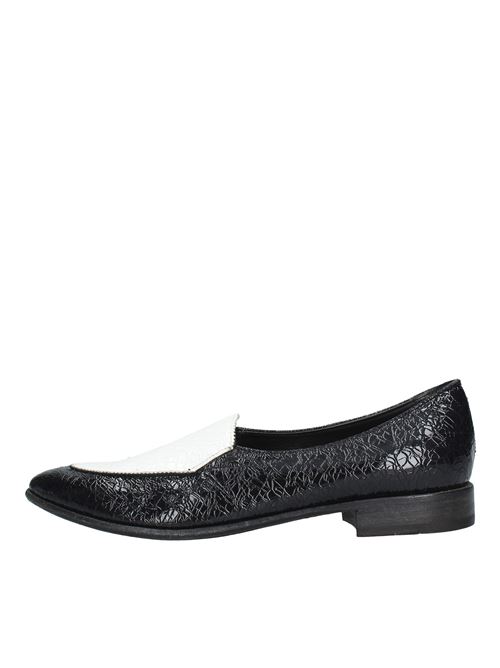 Patent leather loafers PANTANETTI | VD0417BIANCO NERO
