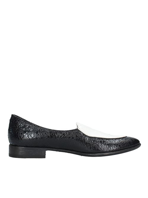 Patent leather loafers PANTANETTI | VD0417BIANCO NERO