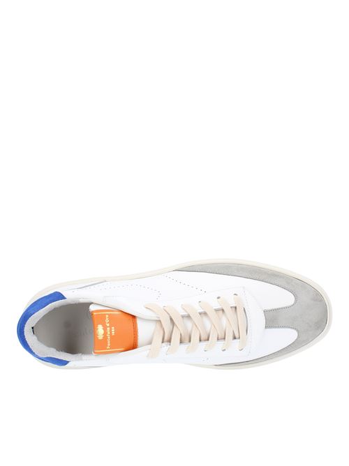Leather and suede trainers PANTOFOLA D'ORO | LLG6WUPANNA-ARANCIO