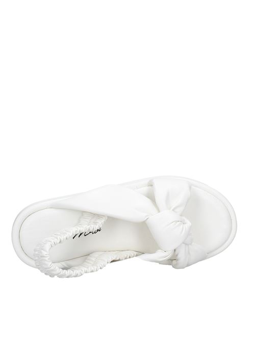 Faux leather sandals PAOLO MATTEI | VD1309BIANCO