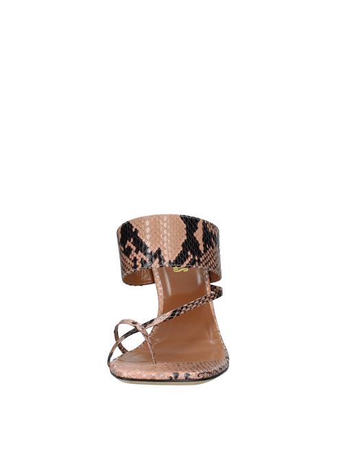 Leather thong sandals PARIS TEXAS | VD0844MULTICOLOR