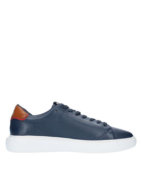 Leather trainers POLO RALPH LAUREN | CRYME003BLU