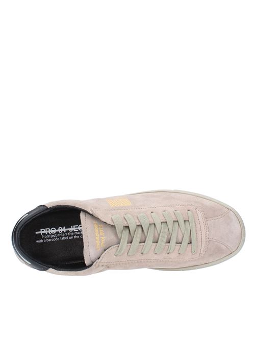 Suede trainers PROJECT01 | P1LM SG09SABBIA