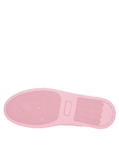 Sneakers in pelle PROJECT01 | P1LW GS01ROSA-BIANCO