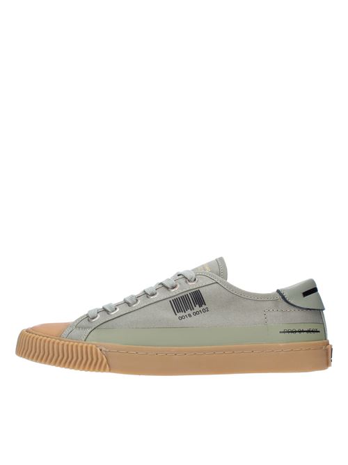 Fabric and leather trainers PROJECT01 | P2LM TC19VERDE MILITARE