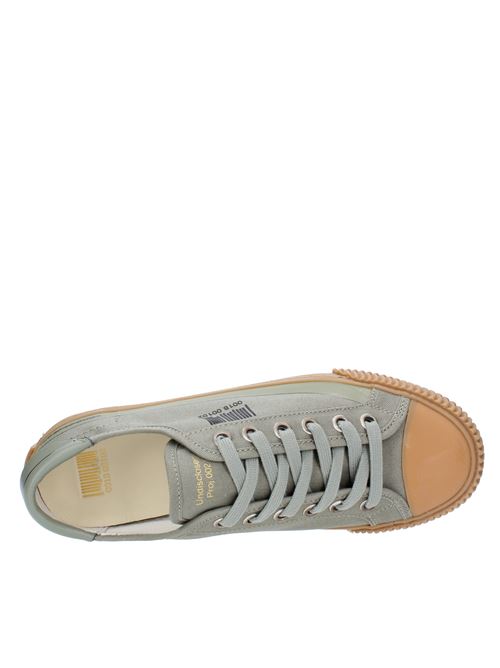 Fabric and leather trainers PROJECT01 | P2LM TC19VERDE MILITARE