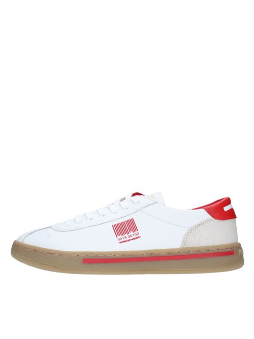 Sneakers in pelle PRO 01 JECT | P3LM CT11BIANCO-ROSSO