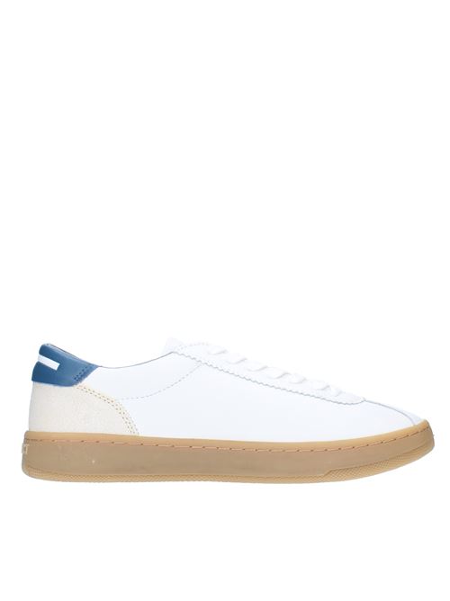 Leather trainers PROJECT01 | P3LM CT71BIANCO/BLU