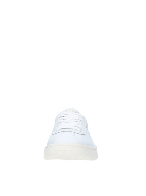 Leather trainers PROJECT01 | P3LM CT72BIANCO-VERDE