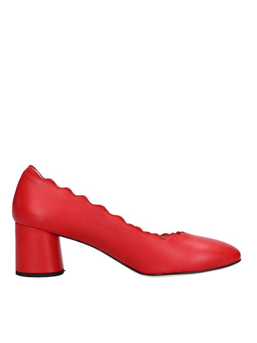 Leather pumps RICCARDO CARTILLONE | VD1216ROSSO