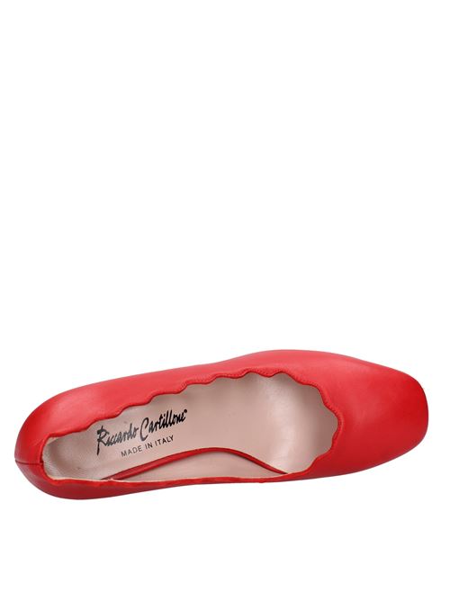 Leather pumps RICCARDO CARTILLONE | VD1216ROSSO
