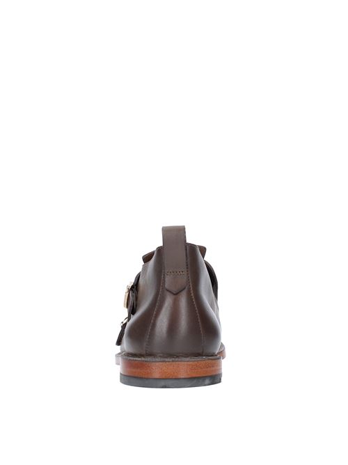 Double buckle leather ankle boots SANTONI | MCNC16501TALPA