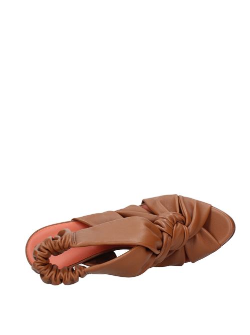 Sandali in pelle SANTONI | VD0568MARRONE