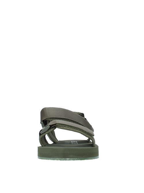 Flat sandals made of fabric and rubber SELECTED | SLHWILOLIVA