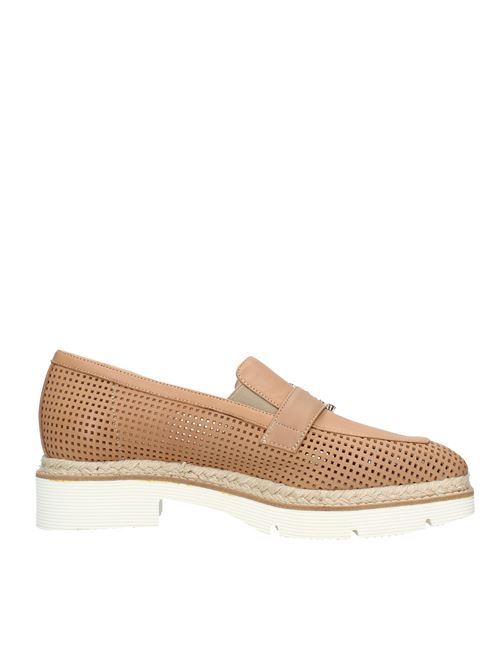 Perforated leather moccasins SERGIO CIMADAMORE | VD1281COGNAC