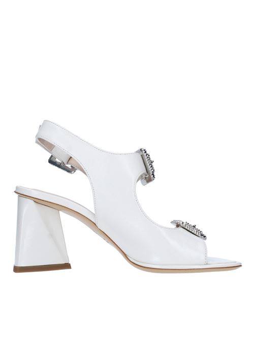 Leather sandals STRATEGIA | A5176BIANCO