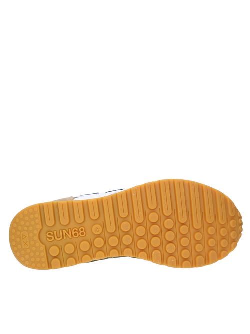 Sneakers camoscio pelle e tessuto SUN68 | Z33112BEIGE/MILITARE