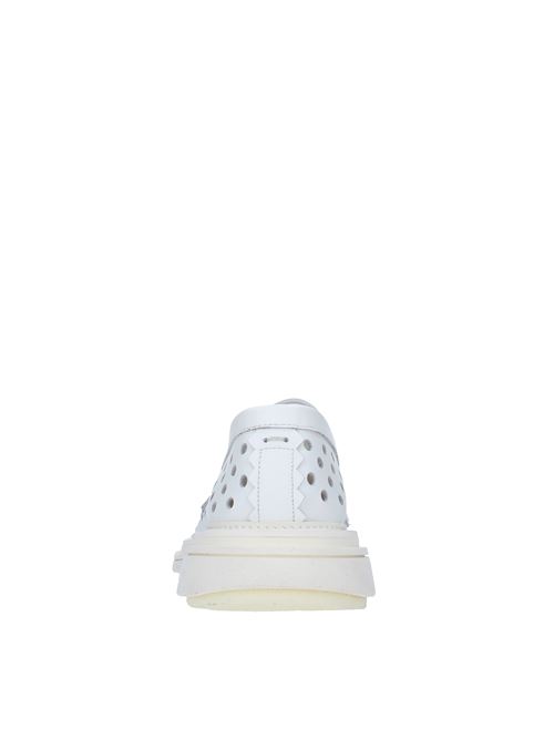 Perforated leather moccasins THE ANTIPODE | VICTOR 51BIANCO